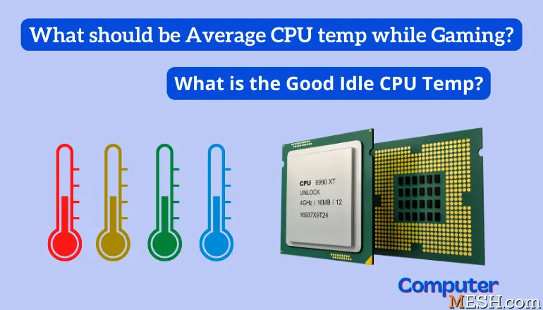What is best CPU idle temp? & Normal CPU temp while Gaming?