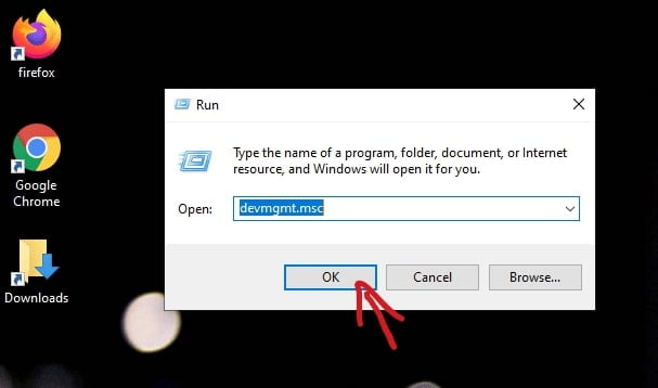 Open the Run Program