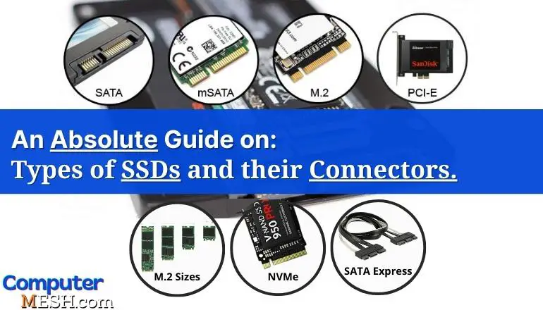 5 Types of Solid State Drives [Connectors Type Explained].