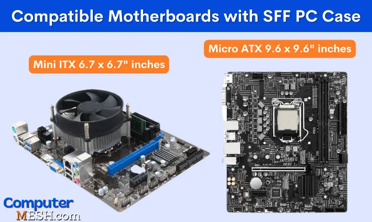 Compatible Motherboards with SFF PC Case