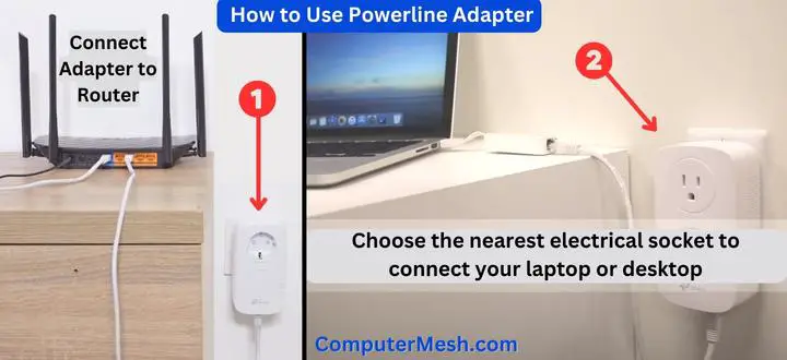 How to Use Wired Internet Over Powerline Adapters