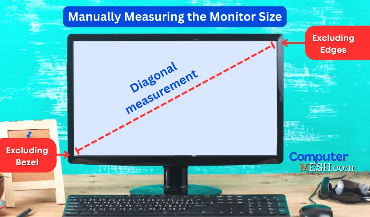 How to Measure Monitor Size manually