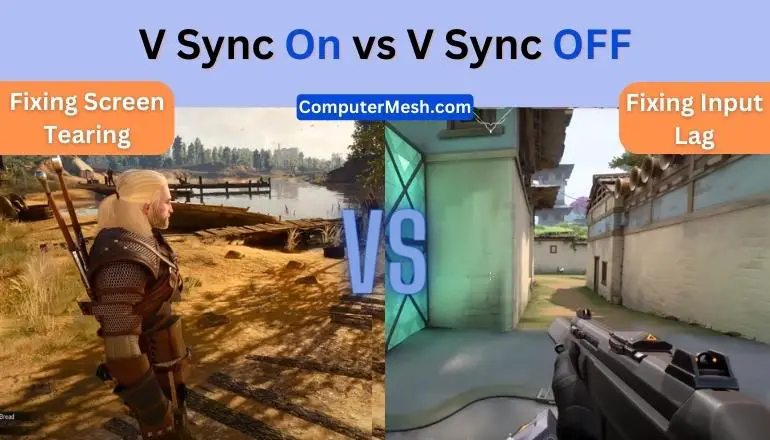 Vsync On vs V sync OFF