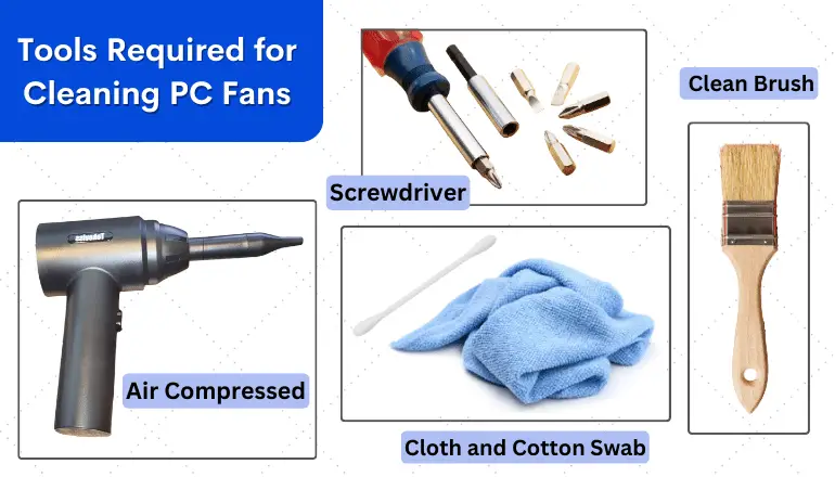 Tools Required for Cleaning