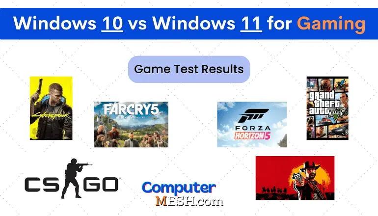 Windows 10 vs Windows 11 for Gaming