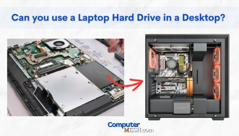 Can you use a Laptop HDD In Desktop PC? & How?