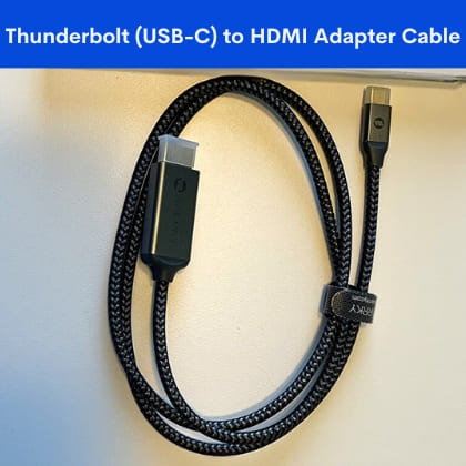 USB-C (Thunderbolt) to HDMI Adapter cable